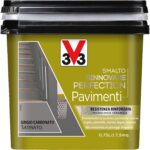 V33 RINNOVARE PAVIMENTI GRIGIO CARBONATO SATINATO  LT.0.75