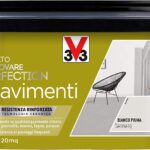 V33 RINNOVARE PAVIMENTI BIANCO PIUMA SATINATO  LT.2