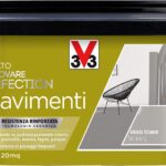 V33 RINNOVARE PAVIMENTI GRIGIO TITANIO SATINATO  LT.2