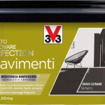 V33 RINNOVARE PAVIMENTI GRIGIO CATRAME SATINATO  LT.2