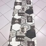 TAPPETO MOD.SURF FULL DIS.240  LOVE SHABBY CHIC (GRIGIO)