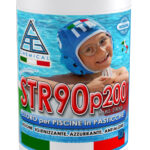 CLORO X PISCINE IN PASTISGLIE DA GR.200 KG.1 STR90P200