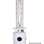 STUFA AEREA CILINDRICA KE2020/W BIANCA