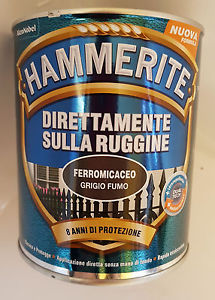 Image HAMMERITE FERROMIC. GRIGIO FUMO 750 ML. - immagine 1