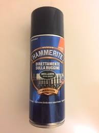 Image HAMMERITE DIRETTO RUGGINE BRILLANTE VERDE SPRAY 400 ML - immagine 1