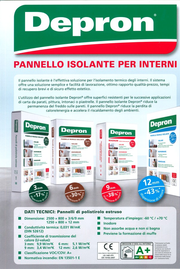 Image DEPRON 6MM CONFEZIONE DA 10MQ - immagine 1