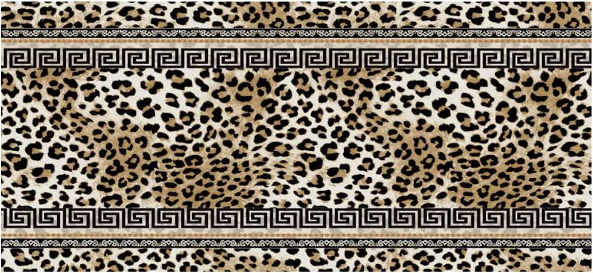 Image TAPPETO ANTISCIVOLO LEOPARDATA 52X100 - immagine 1