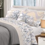 LENZUOLA MATRIMONIALE 100% COTONE MARINA BEIGE