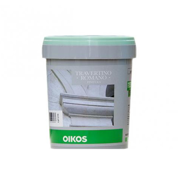 Image OIKOS TRAVERTINO ROMANO NATURALE WITE KG.5 - immagine 1
