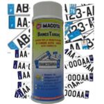 MACOTA SPRAY TARGHE BIANCO ML.400