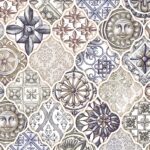 TAPPETO ANTISCIVOLO MAIOLICA SOLE GRIGIO 52X200