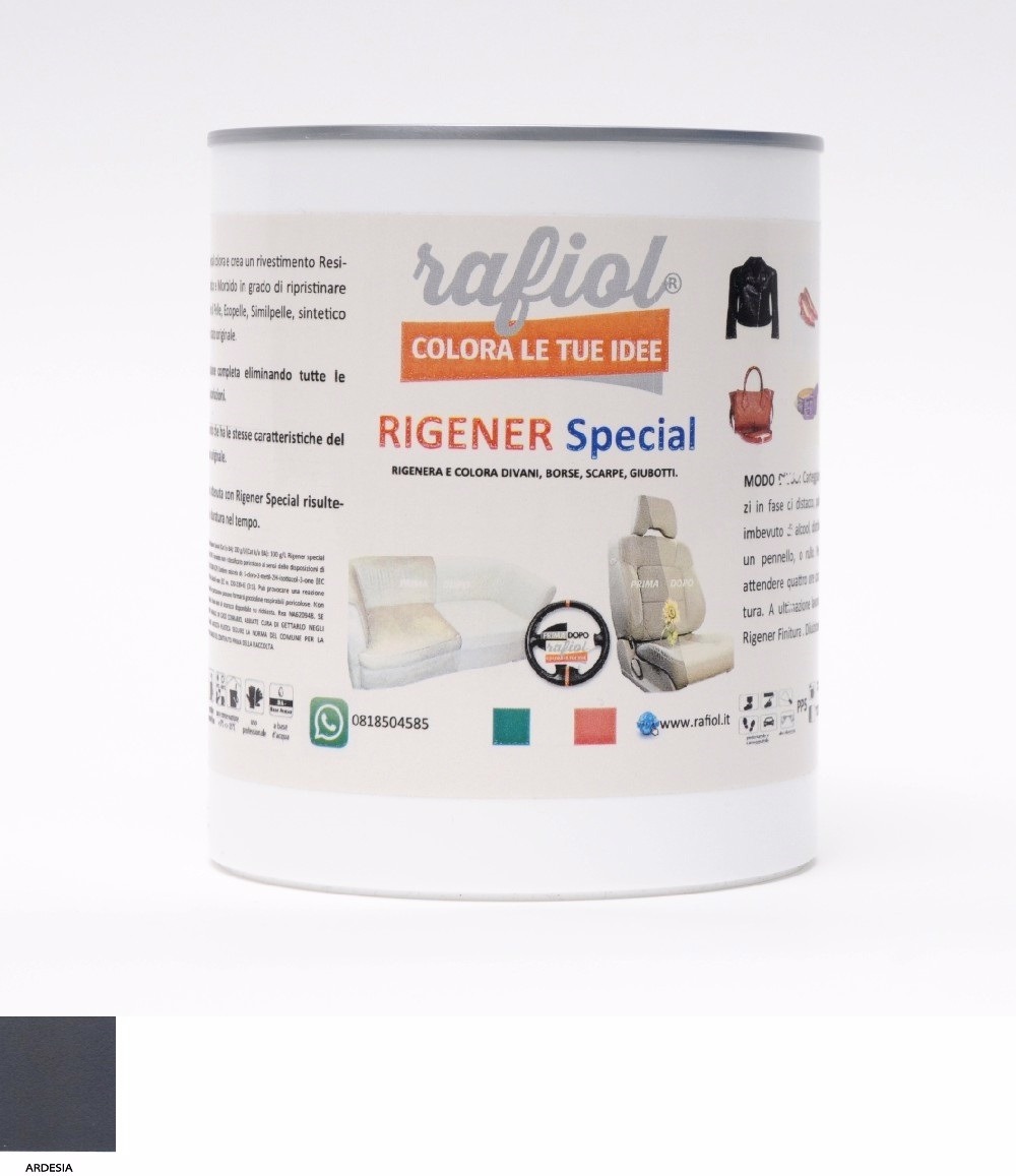 Image VERNICE PER TESSUTI RIGENER LT.0.375 ARDESIA - immagine 1