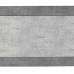 TAPPETO ANTISCIVOLO SCREZIATO GRIGIO 52X350