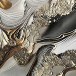 TAPPETO DIGITALE MARMO 02 ORO