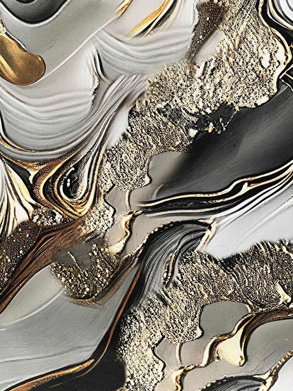 Image TAPPETO DIGITALE MARMO 02 ORO - immagine 1