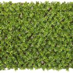 SIEPE ARTIFICIALE STECCATO CON TRALICCIO IN PVC CM.100X200