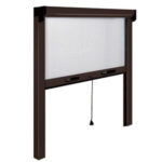 IRIS ZANZARIERA OPERA 120X160 VERTICALE MARRONE