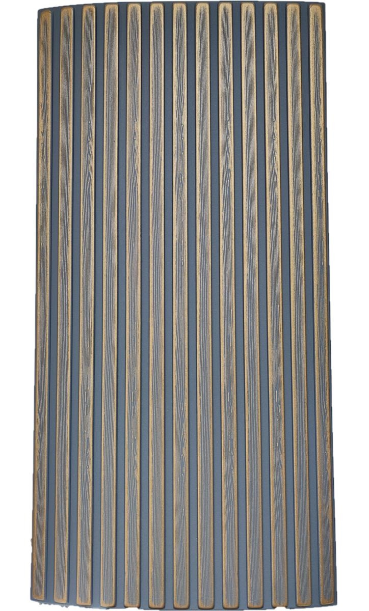 Image PANNELLO DECORATIVO 100X50CM LAMELLO DARK - immagine 1