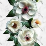 PANNELLO NEW FLOWERS CM.120XCM.300 (FIORI 3D)