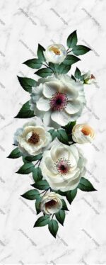 PANNELLO NEW FLOWERS CM.120XCM.300 (FIORI 3D)