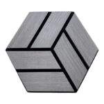 ARD PANNELLO ESAGONO MDF 300X260 GREY